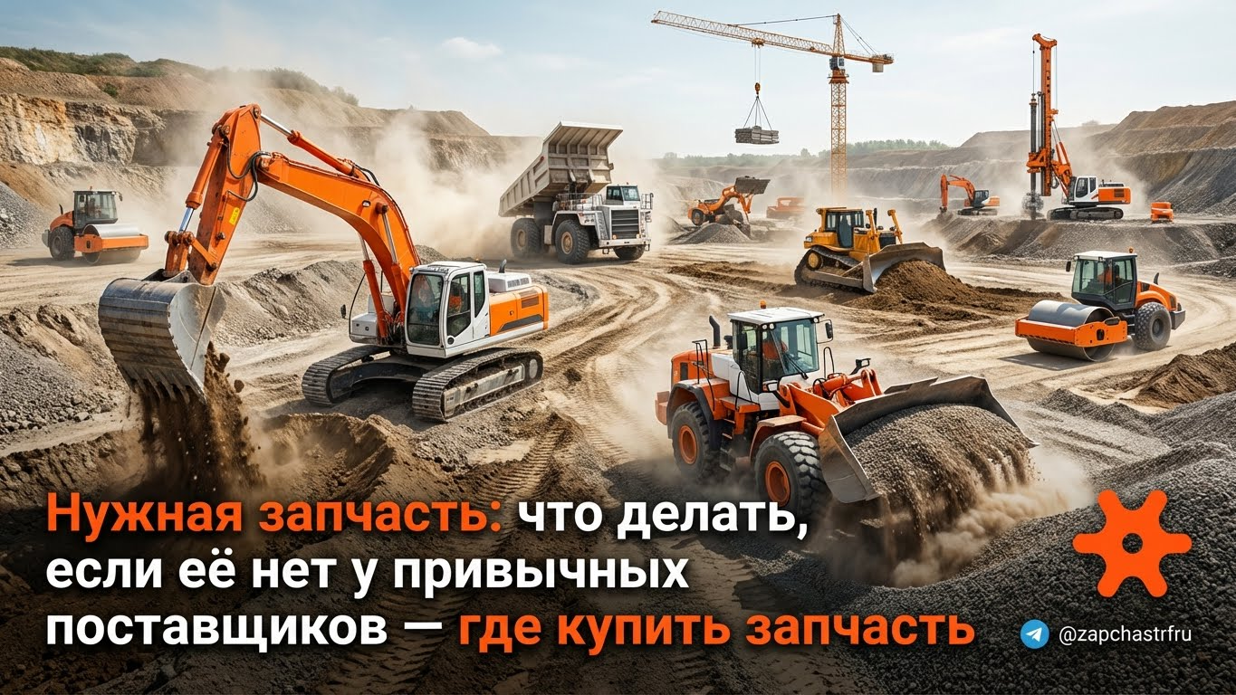 Запчасть отсутствует у привычных поставщиков