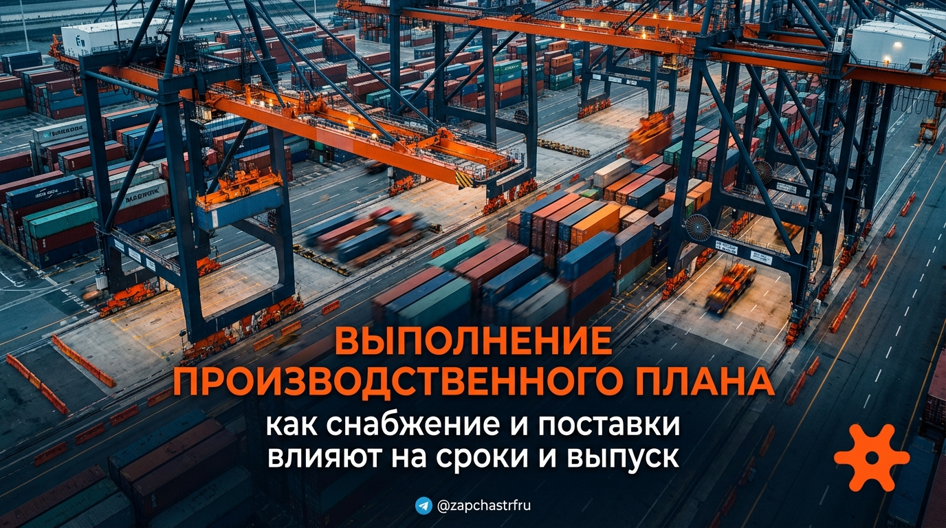 Выполнение производственного плана с акцентом на снабжение и поставки
