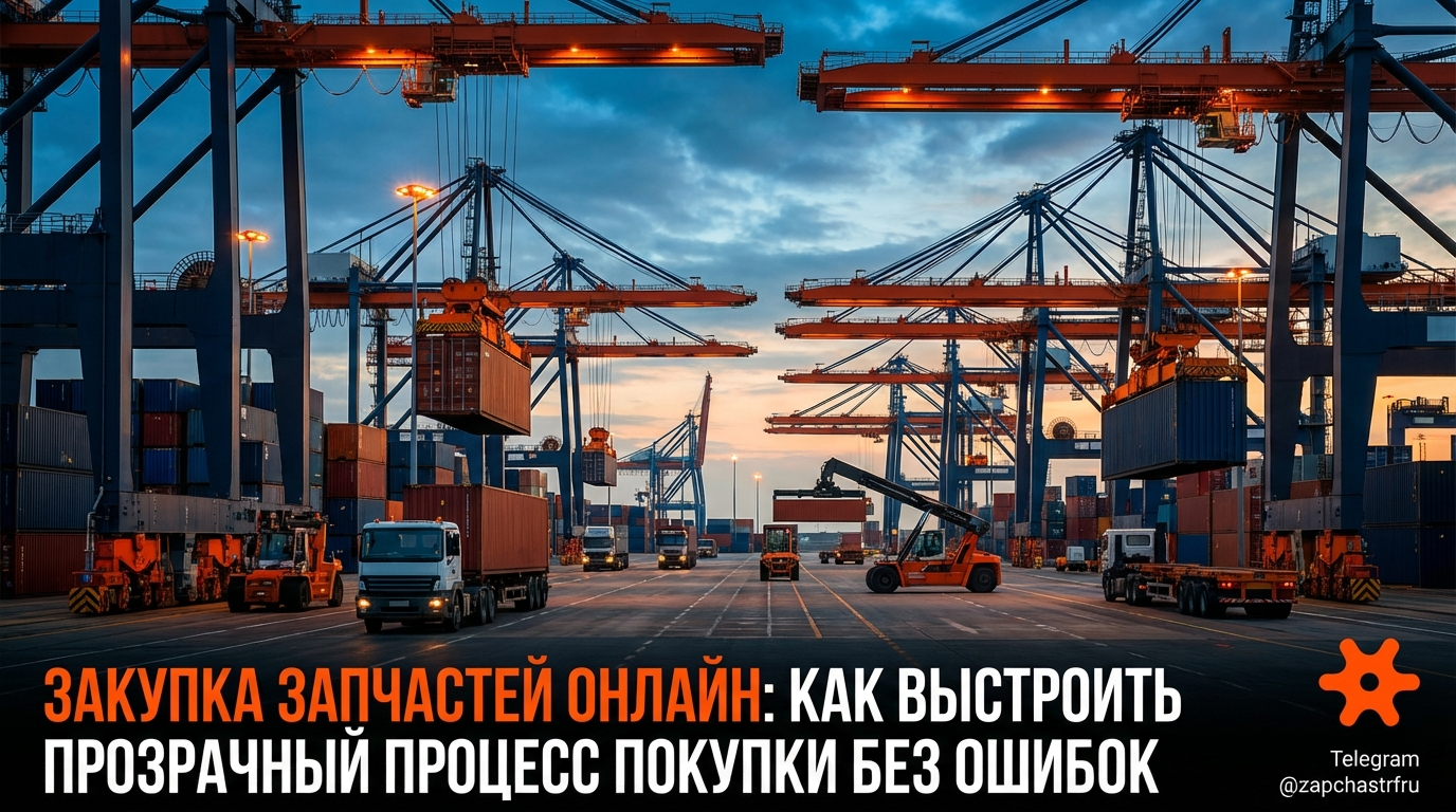 Закупка запчастей онлайн