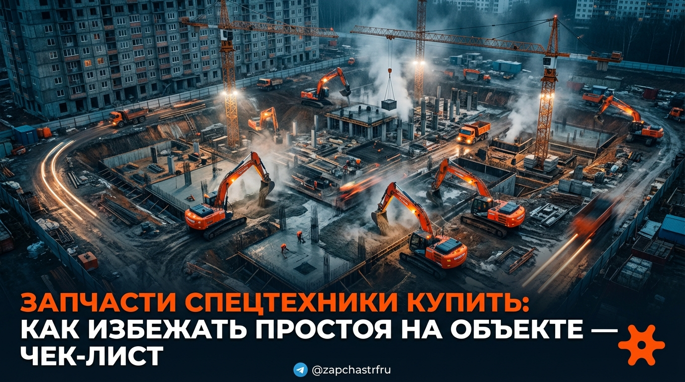 Чек-лист по покупке запчастей для спецтехники